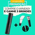 Abridor de vinho elétrico Wineasy + 3 brindes grátis - Baú Shops